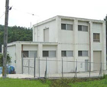 山之上揚水機場の様子